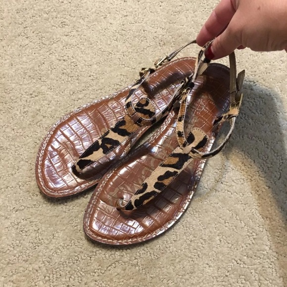 sam edelman gigi sandal leopard